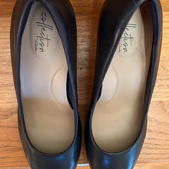 Clark Ultimate Comfort Collection Adriel Viola Shoes, NAVY, size 9.5M - Picture 10 of 14